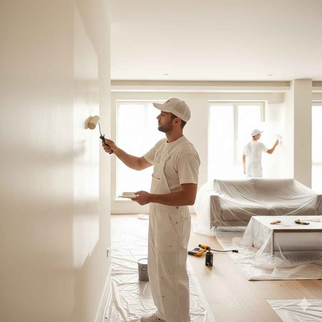 Premium painting workmanship and clean finishing